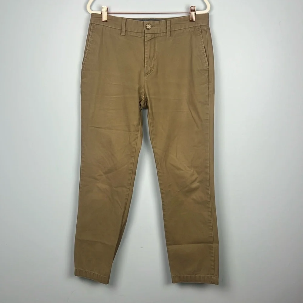 Banana Republic Emerson khaki chino men’s pants 30x30